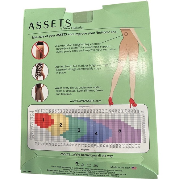 Assets by Sara Blakey Women’s High Waisted Mid-Thigh Shaper - Picture 2 of 6